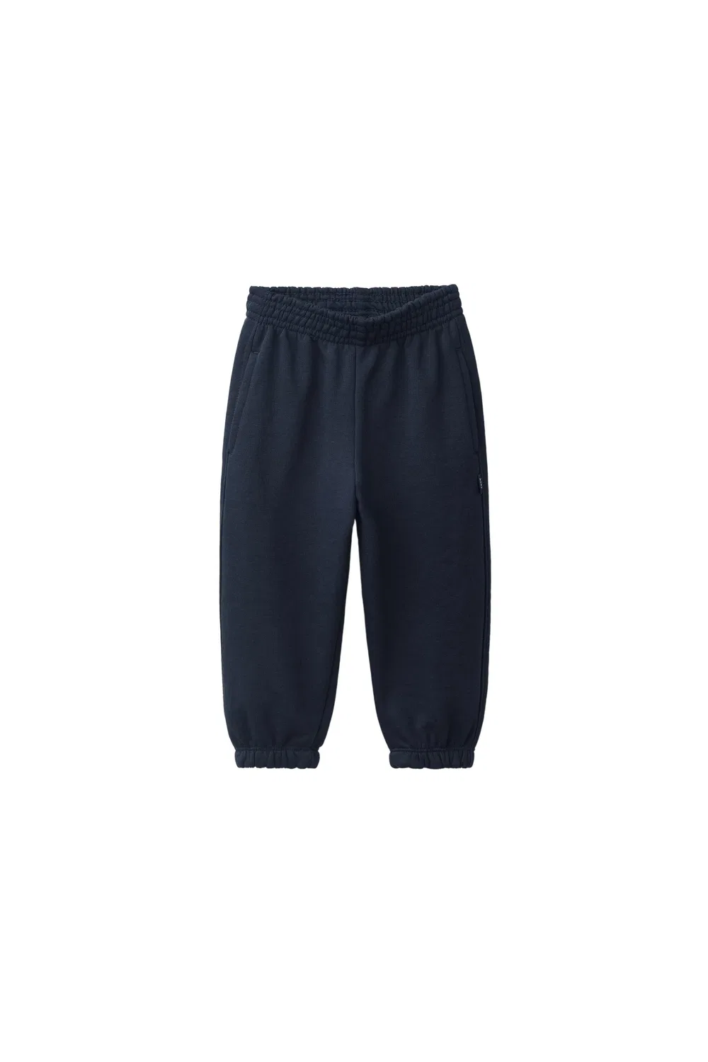 Обычные спортивные брюки ZARA, Navy blue