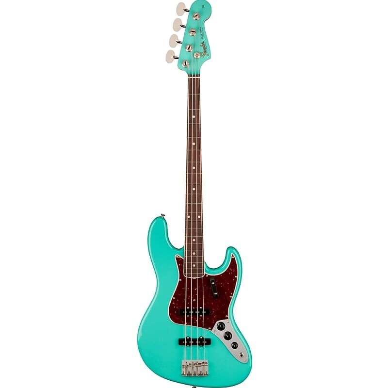 

Fender American Vintage II 1966 Jazz Bass, гриф из палисандра, электрическая бас-гитара Sea Foam Greene 0190170849