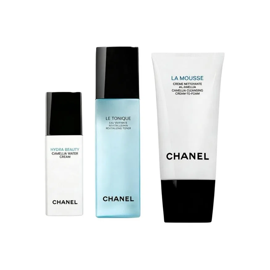 Набор для ухода за кожей Camellia Cleansing Milk+Water+Lotion Classic Three Piece Skincare Set CHANEL — фото 4