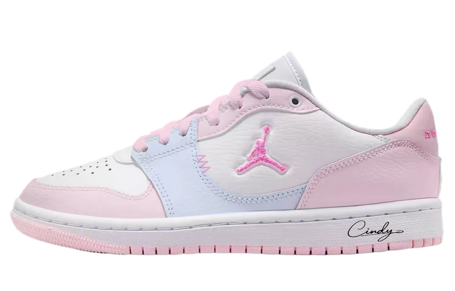 Кроссовки для скейтбординга COURT CONNECT Jordan, Pink — фото 3