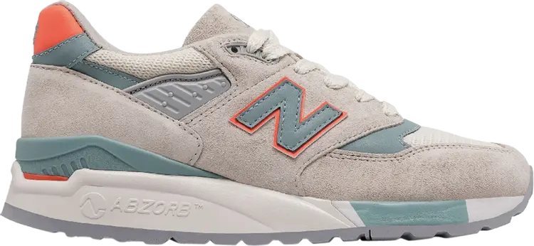 

Кроссовки New Balance Wmns 998 Made In USA 'Sea Salt Storm Blue', синий