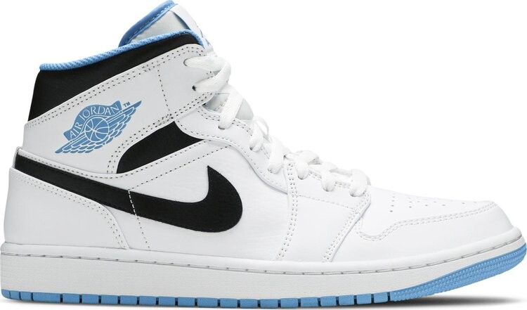 

Кроссовки Air Jordan 1 Mid Laser Blue, белый, Белый;серый, Кроссовки Air Jordan 1 Mid Laser Blue, белый