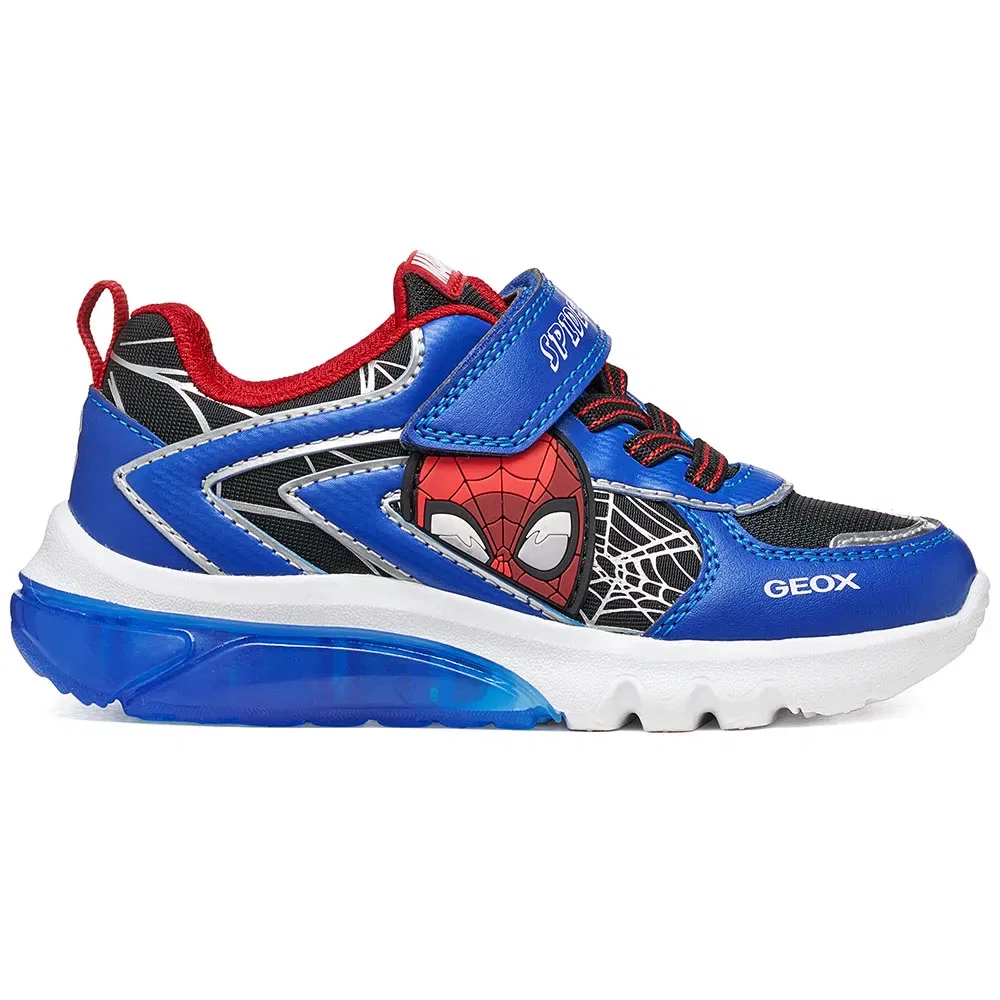 Детские кроссовки для мальчиков с подсветкой Ciberdron K Geox, Blue