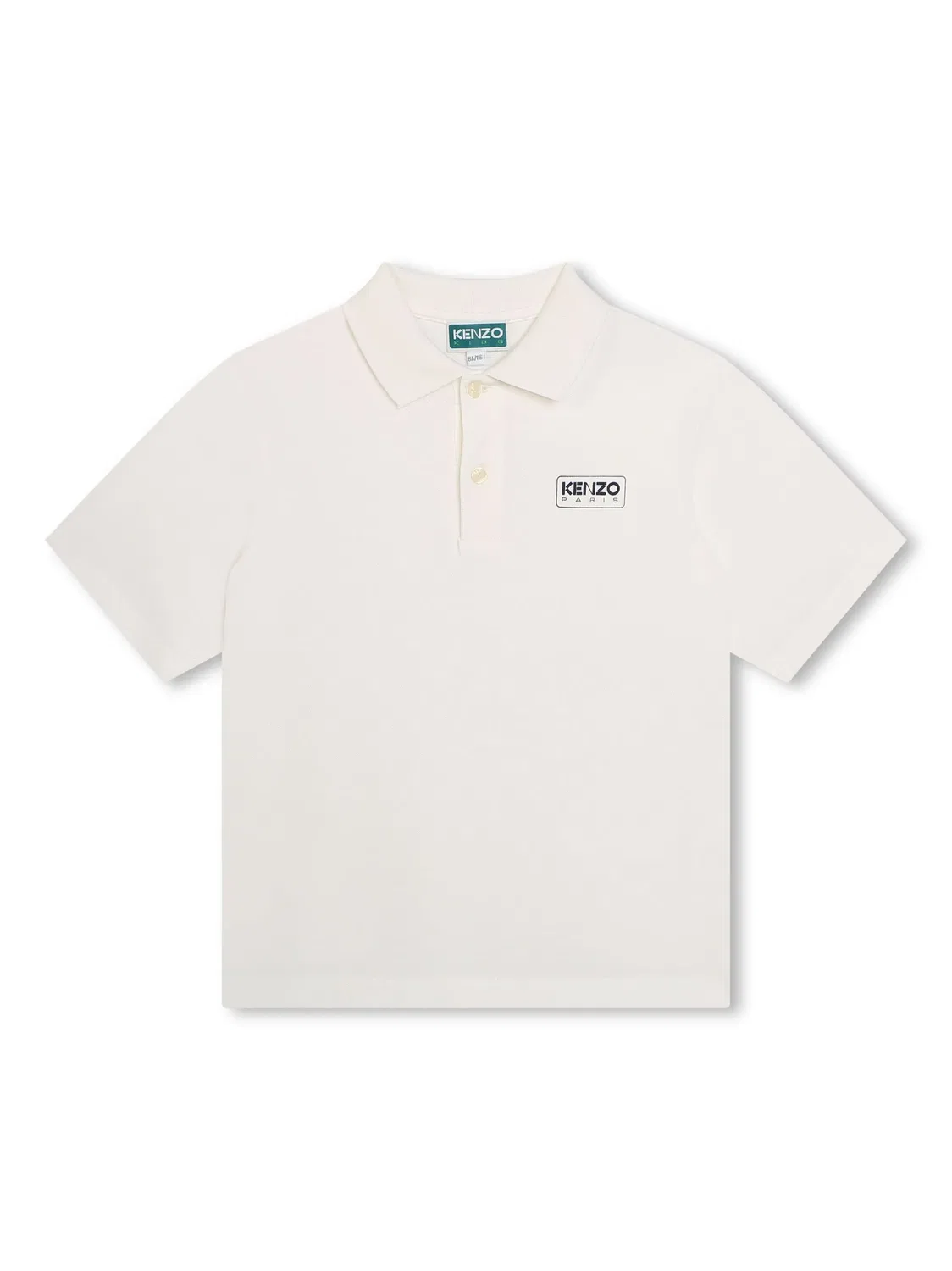 Поло с логотипом из органического хлопка Kenzo, нейтральные