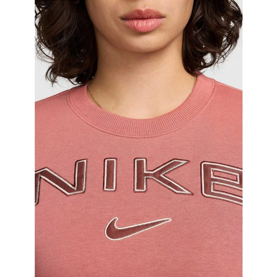 Женский свитшот с длинным рукавом Nike Phnx Flc, Разноцветный — фото 3