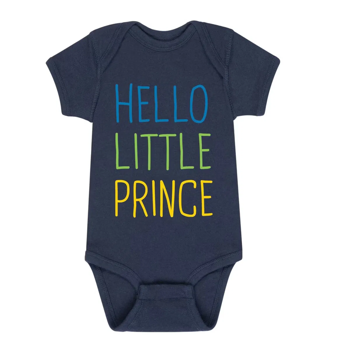 Боди-комбинезон с принтом Hello Little Prince Instant Message, Navy