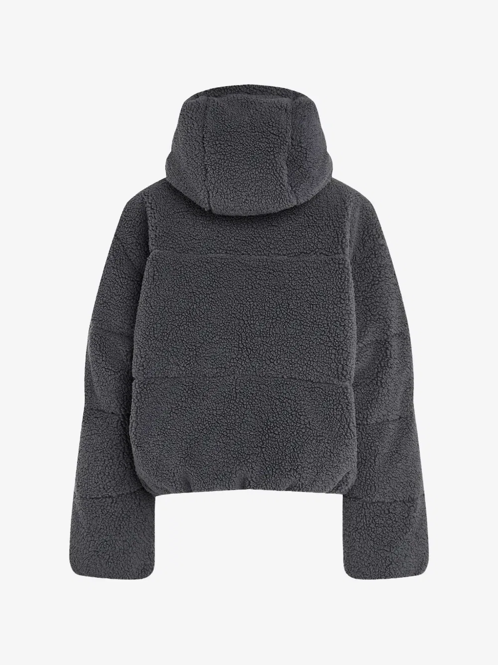 Фактурная куртка с капюшоном Calvin Klein Kids, серый — фото 2