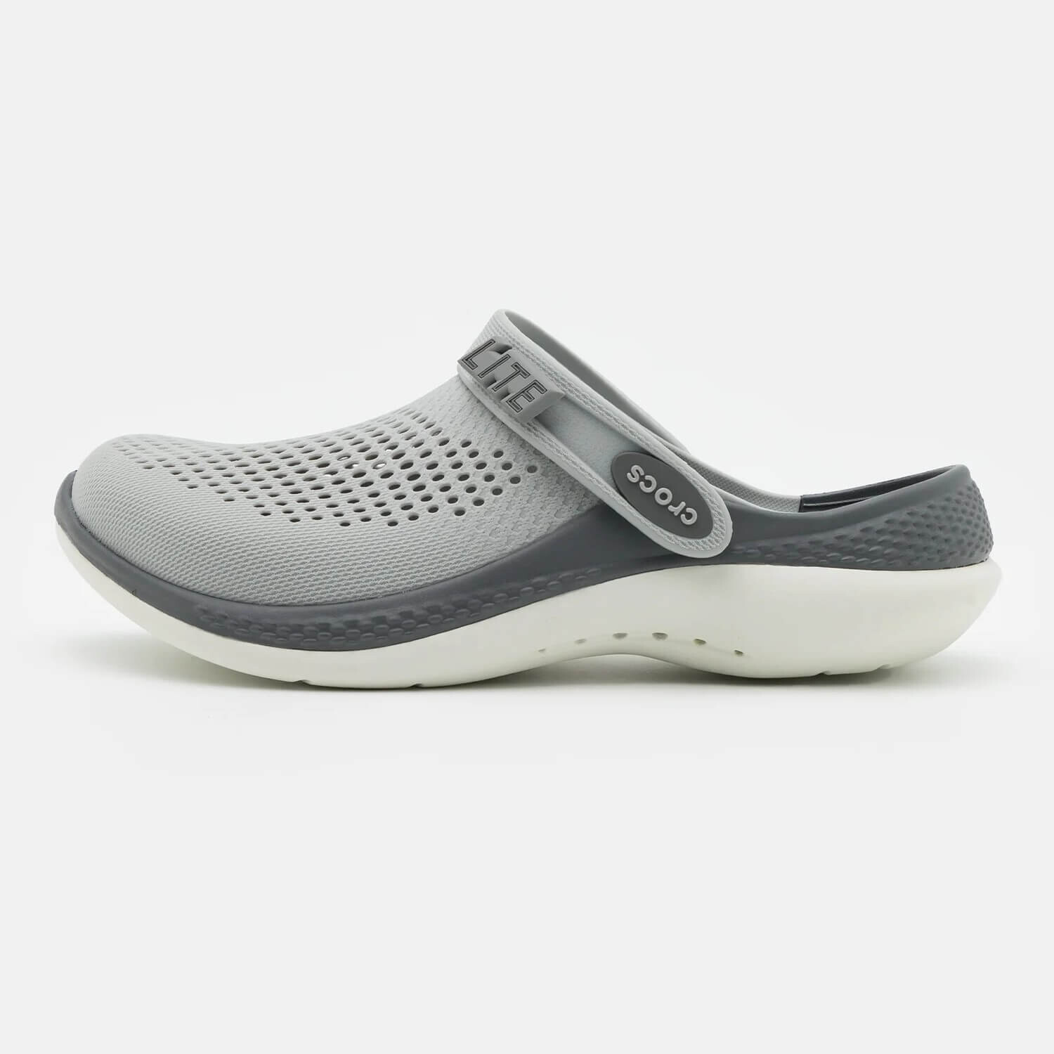 

Сабо Crocs Literide 360 Clogs Unisex, светло-серый/темно-серый/белый