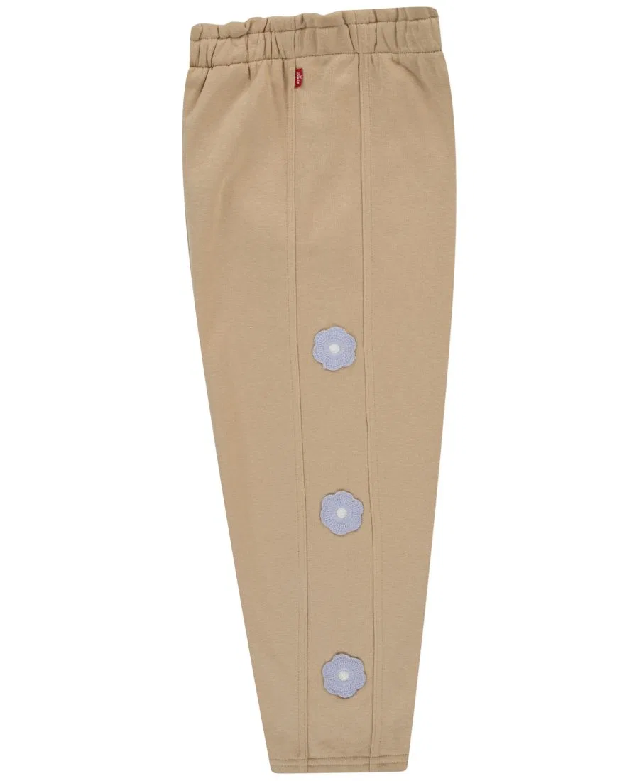 Комплект из топа с рюшами и флисовых штанов Levi's, Purple Brown — фото 3