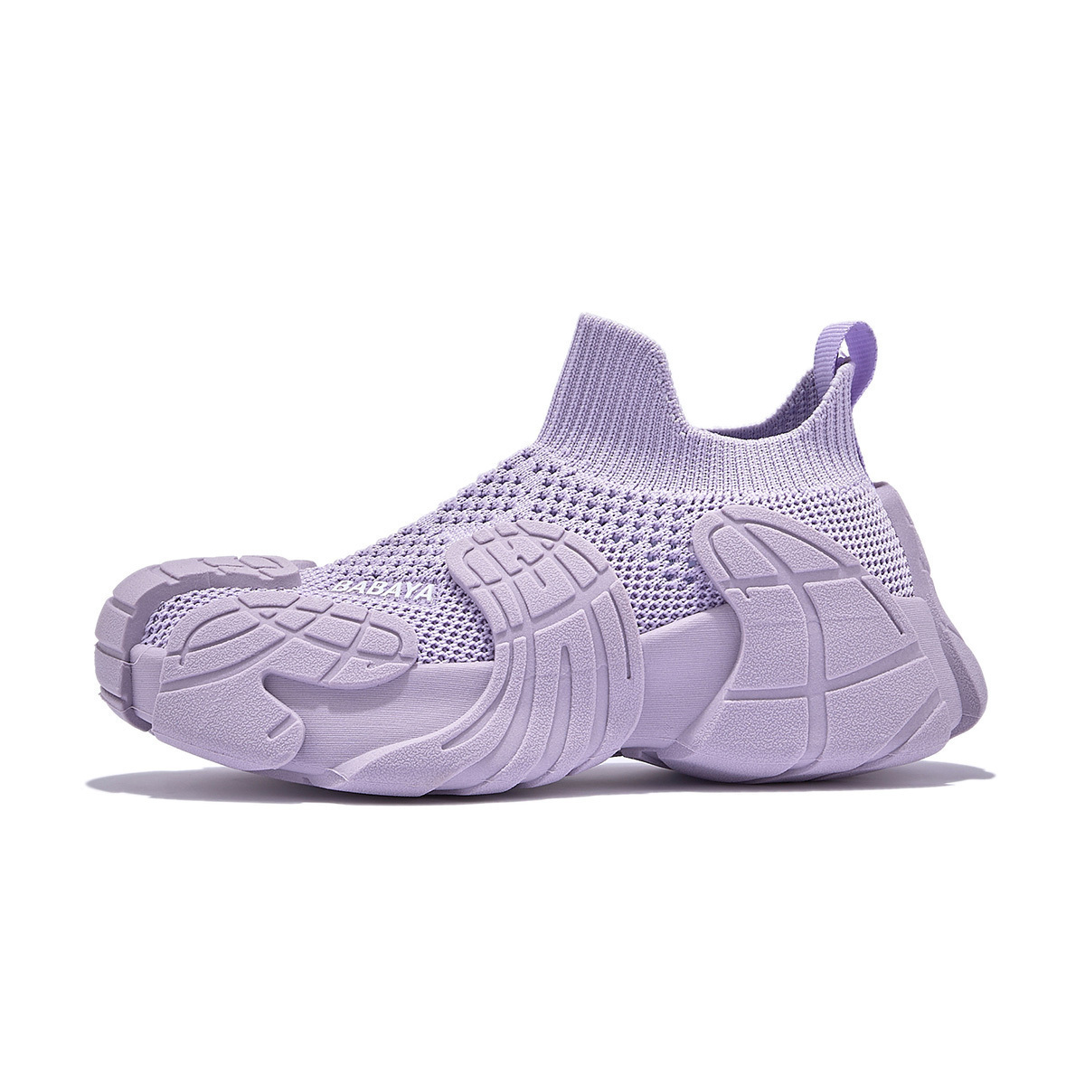 

Детские противоскользящие, износостойкие, дышащие мид-топы Kids Lifestyle Shoes Babaya, фиолетовый