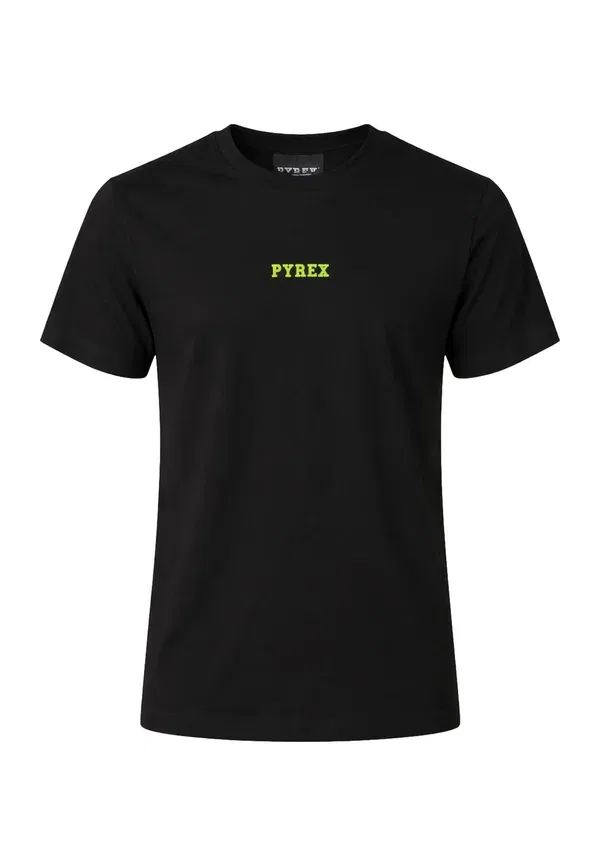Комплект спортивных брюк с принтом Pyrex, mottled black, черный — фото 2