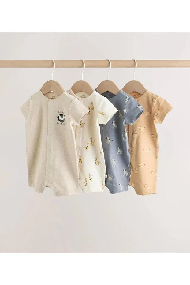 Детский для девочек комплект боди-комбинезонов с принтом Next Baby, Multicolor