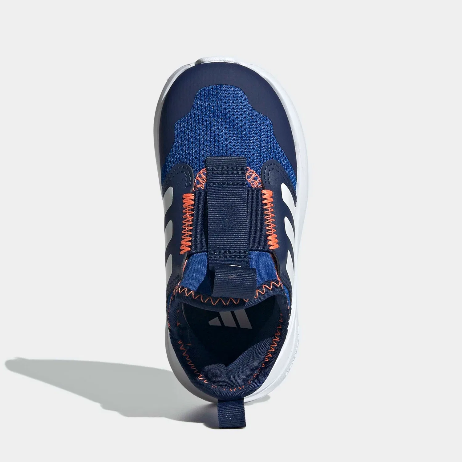 Детский слип-он кроссовки Cloudfoam Adidas Sportswear, Royal Blue/Ftwr White/Dark Blue — фото 4