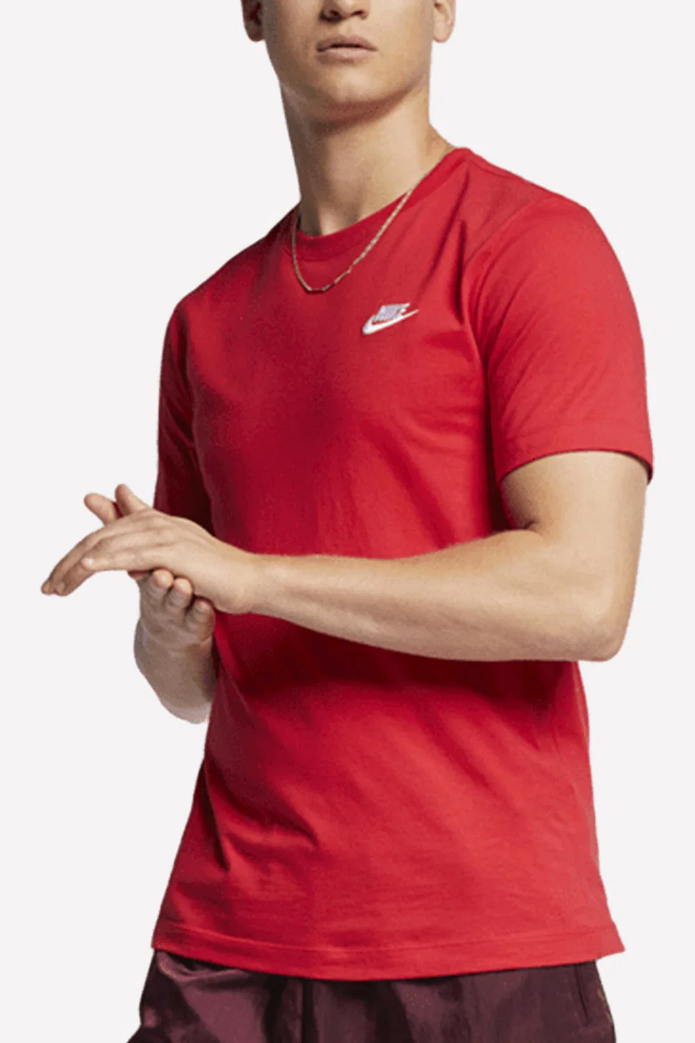 Мужская футболка с коротким рукавом Nike, Цвет: Rot