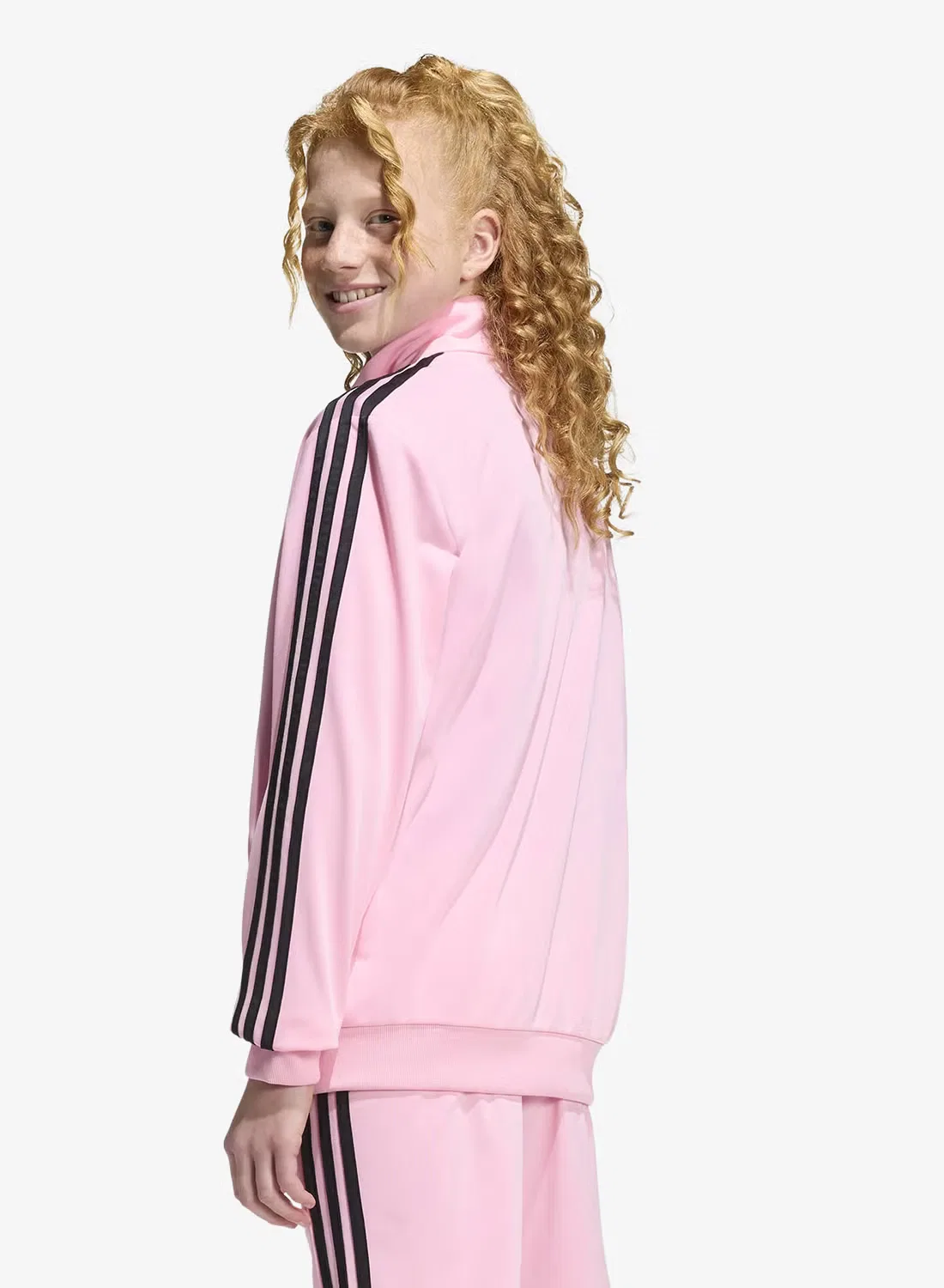 Куртка свободного кроя Youth Firebird Adidas Originals, розовый — фото 2