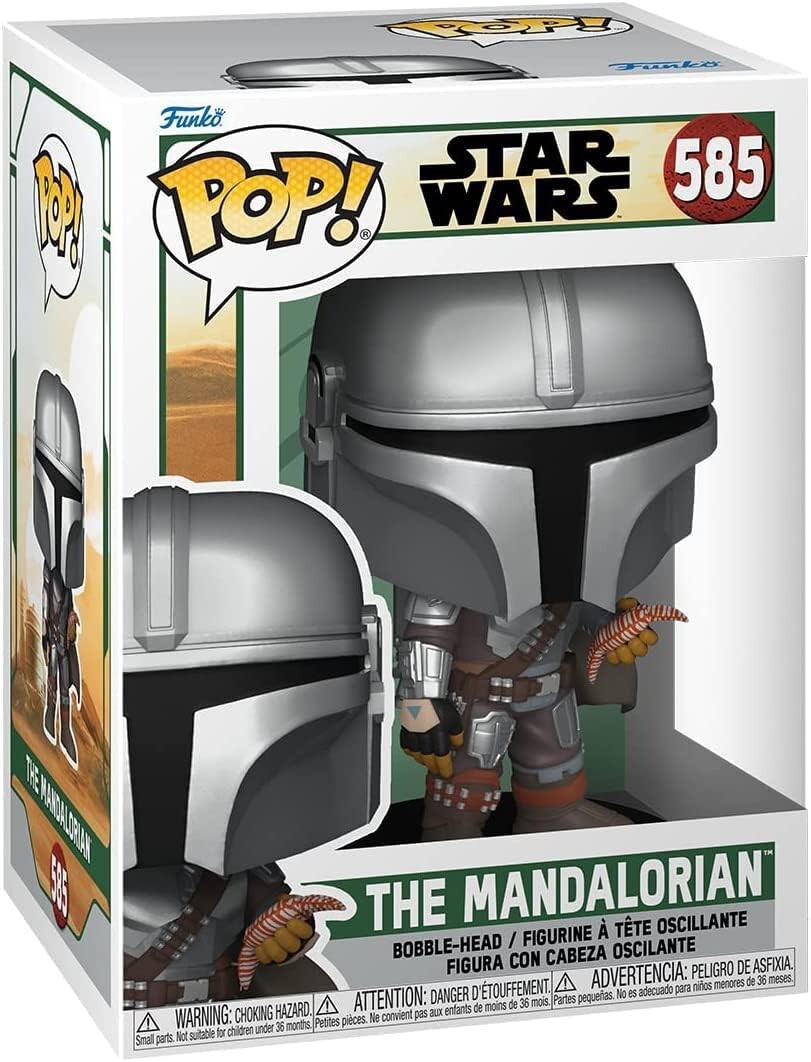 

Фигурка Funko Pop! Star Wars: The Mandalorian - Din Djarrin With Pouch