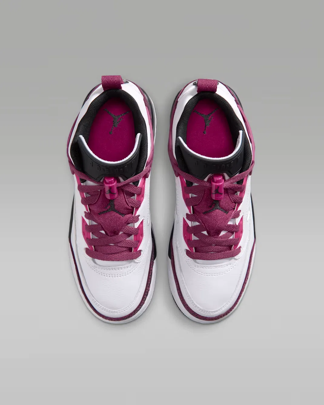 Кроссовки для детей постарше Jordan Spizike Low, White/Sweet Beet/Desert Pink/Off Noir — фото 4