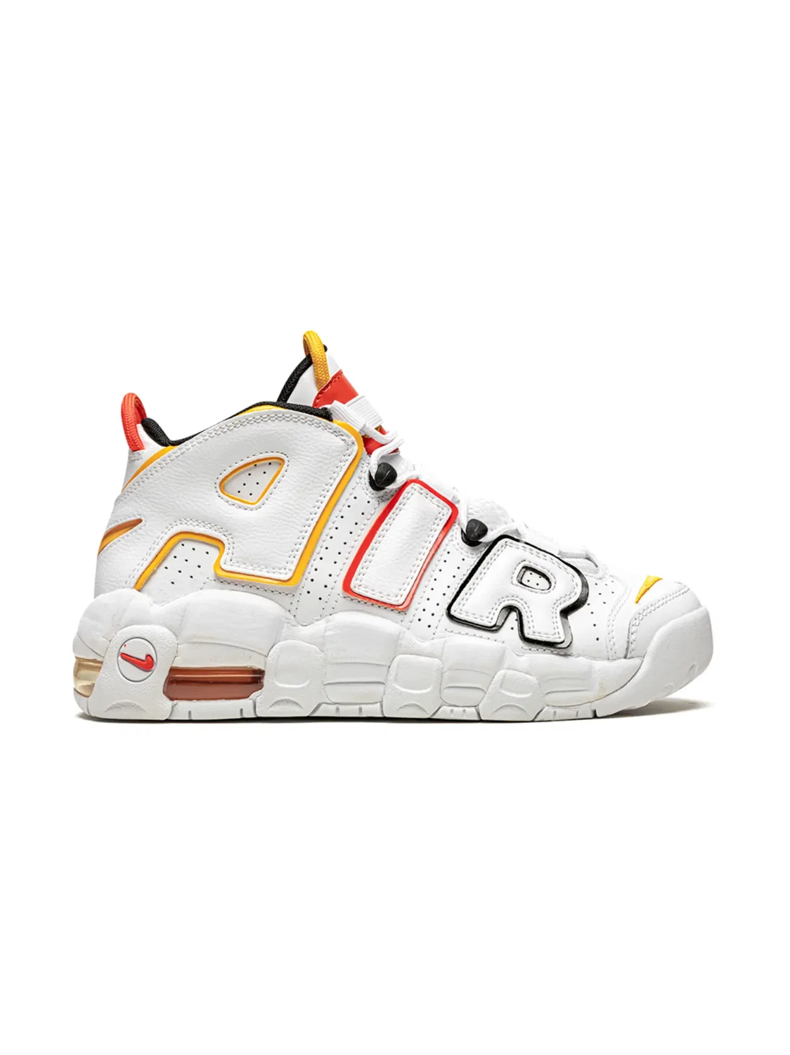 Кроссовки Air More Uptempo "Rayguns" Nike, белый — фото 3