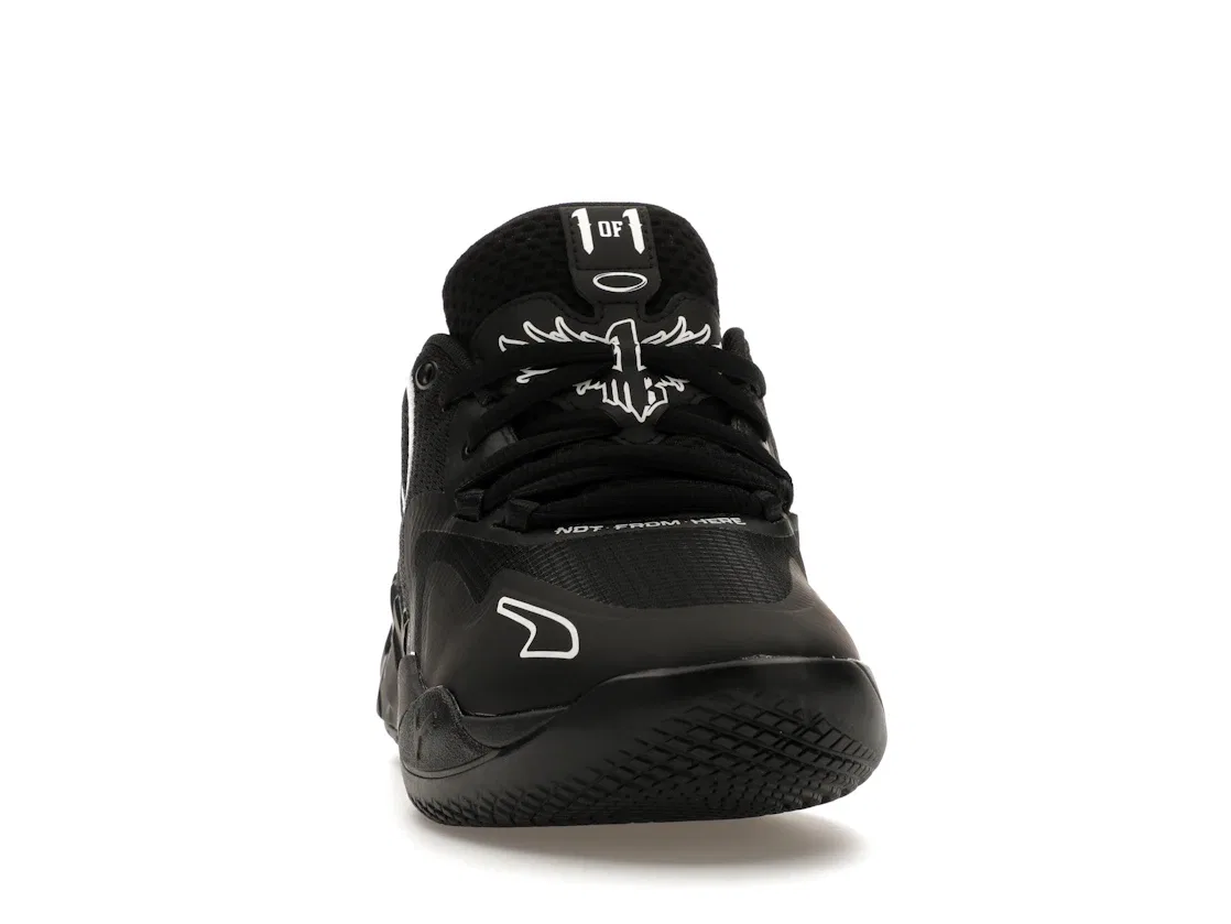 Детские кроссовки для баскетбола с дизайном LaMelo Ball Puma Puma Black/Puma White — фото 2