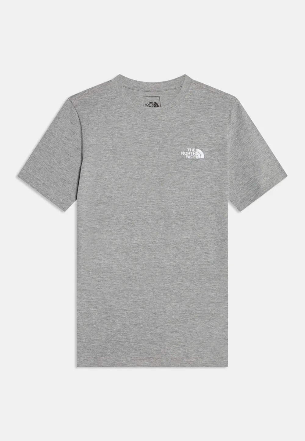 Футболка Teen Evolution Simple Dome Tee унисекс - базовая футболка The North Face, Pale Grey Heather
