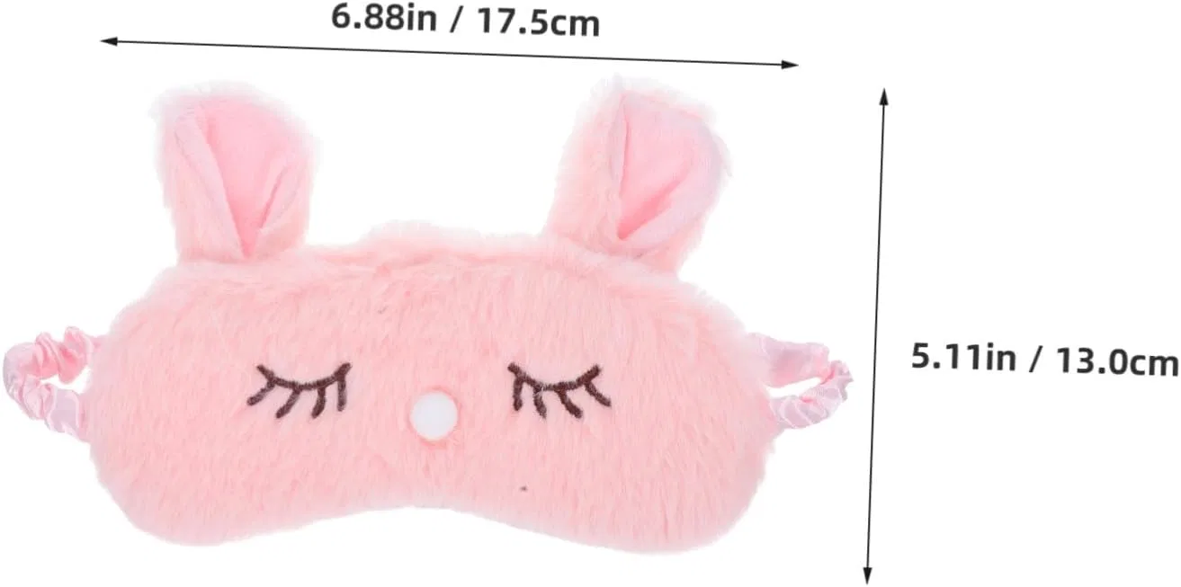 Маска для сна Plush, TOPBATHY, Розовый — фото 2