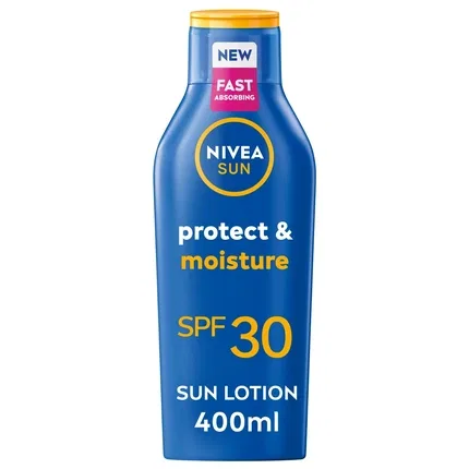 Солнцезащитный лосьон для тела SPF 30 400 мл Nivea, White
