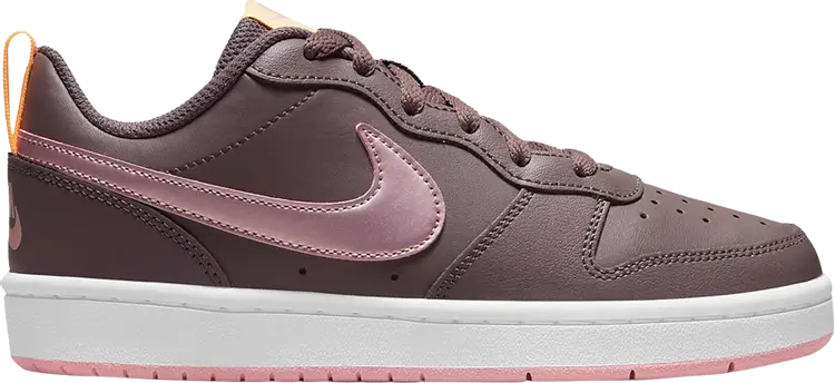 Кроссовки Nike Court Borough Low 2 GS 'Violet Ore', фиолетовый — фото 2