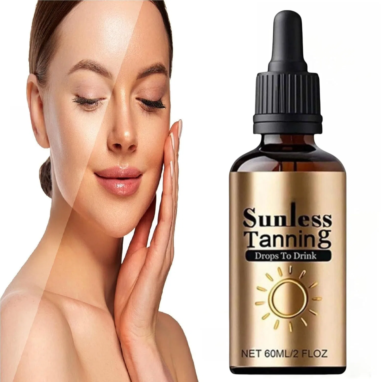 Капли для загара, Self-Tanning Drops, 20 мл Generisch