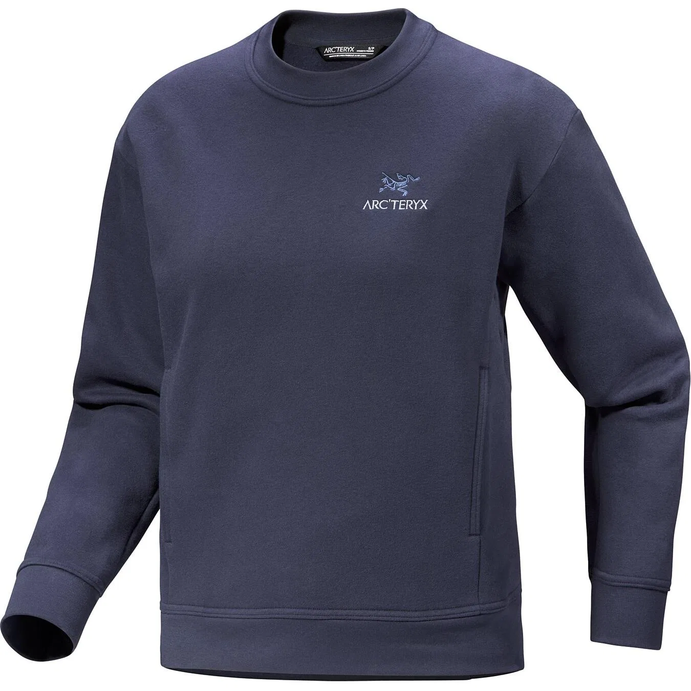 Женский свитшот с принтом Emblem Arcteryx, Black Sapphire