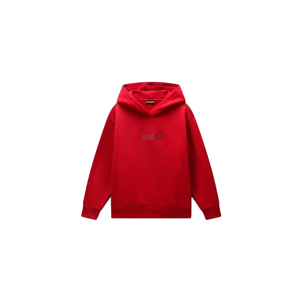Детский свитшот для мальчиков с принтом New Box Logo Napapijri, Red