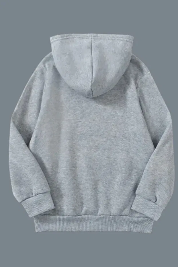 Детские свитшот для девочек с принтом California Unisex Children's Sweatshirt Merry Store, Black/Grey — фото 3