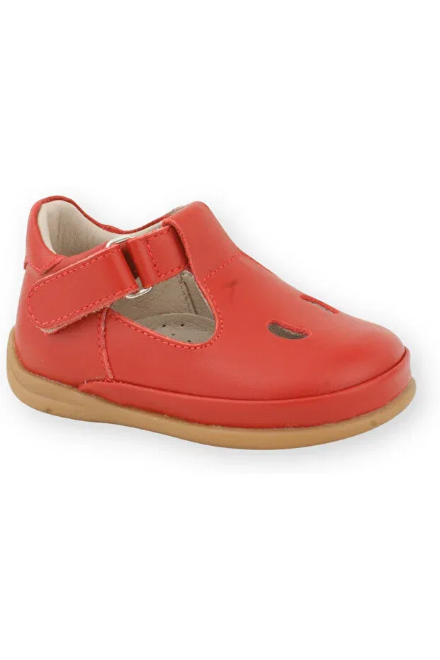 Детские туфли для мальчиков кожаные ортопедические Petite Nubebe, Red — фото 2