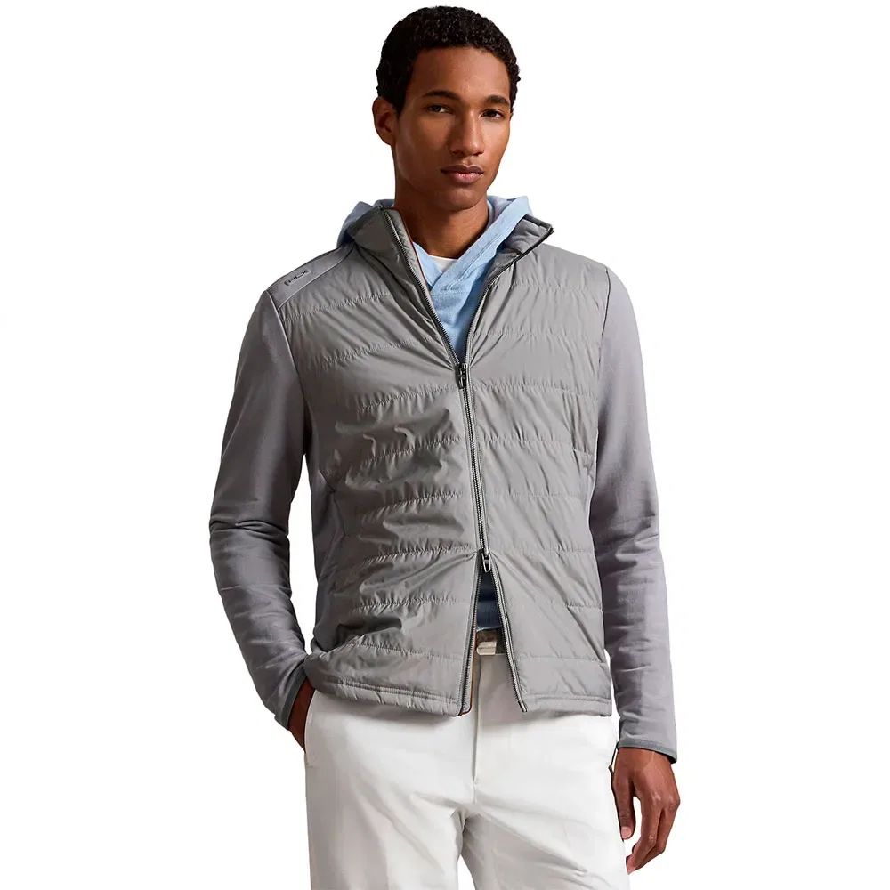 Мужской свитшот с молнией Polo ralph lauren, Grey