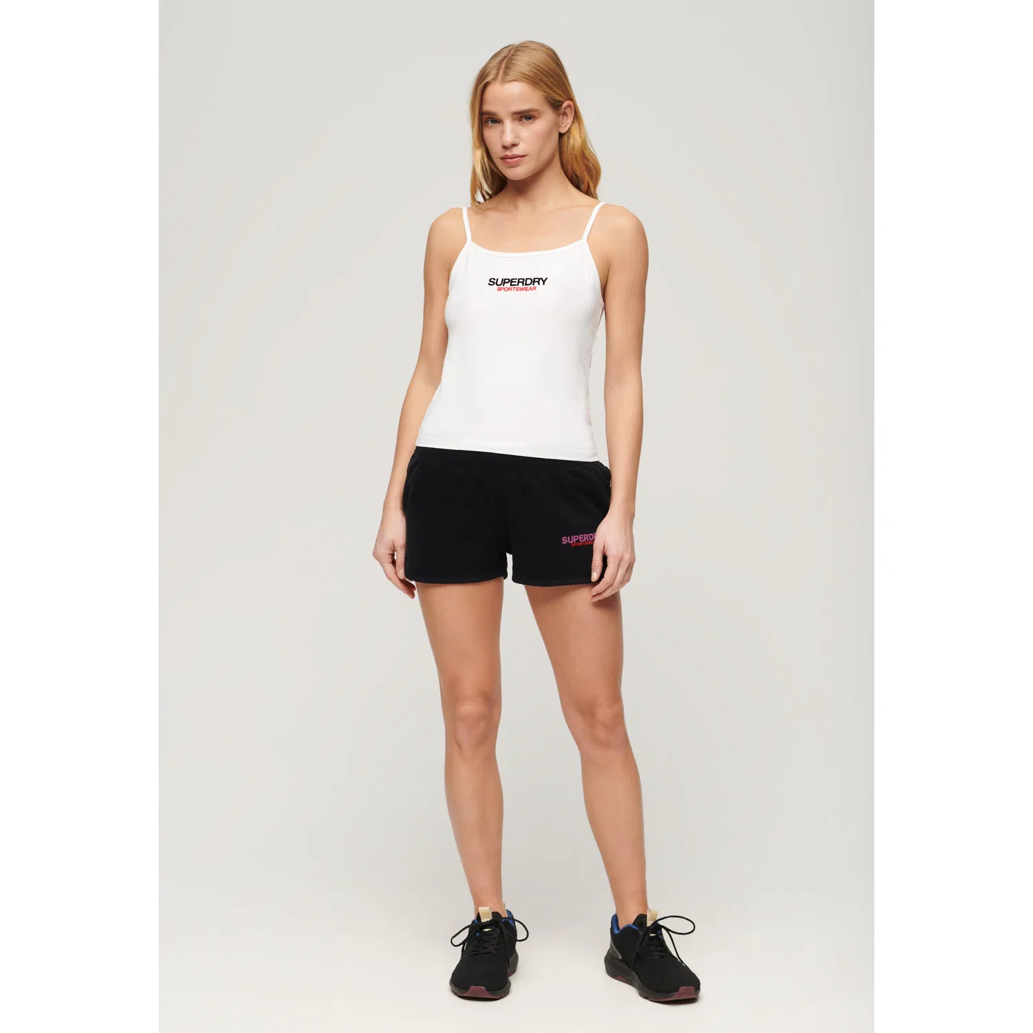 Женский топ с принтом Sportswear Superdry, Weiss — фото 2