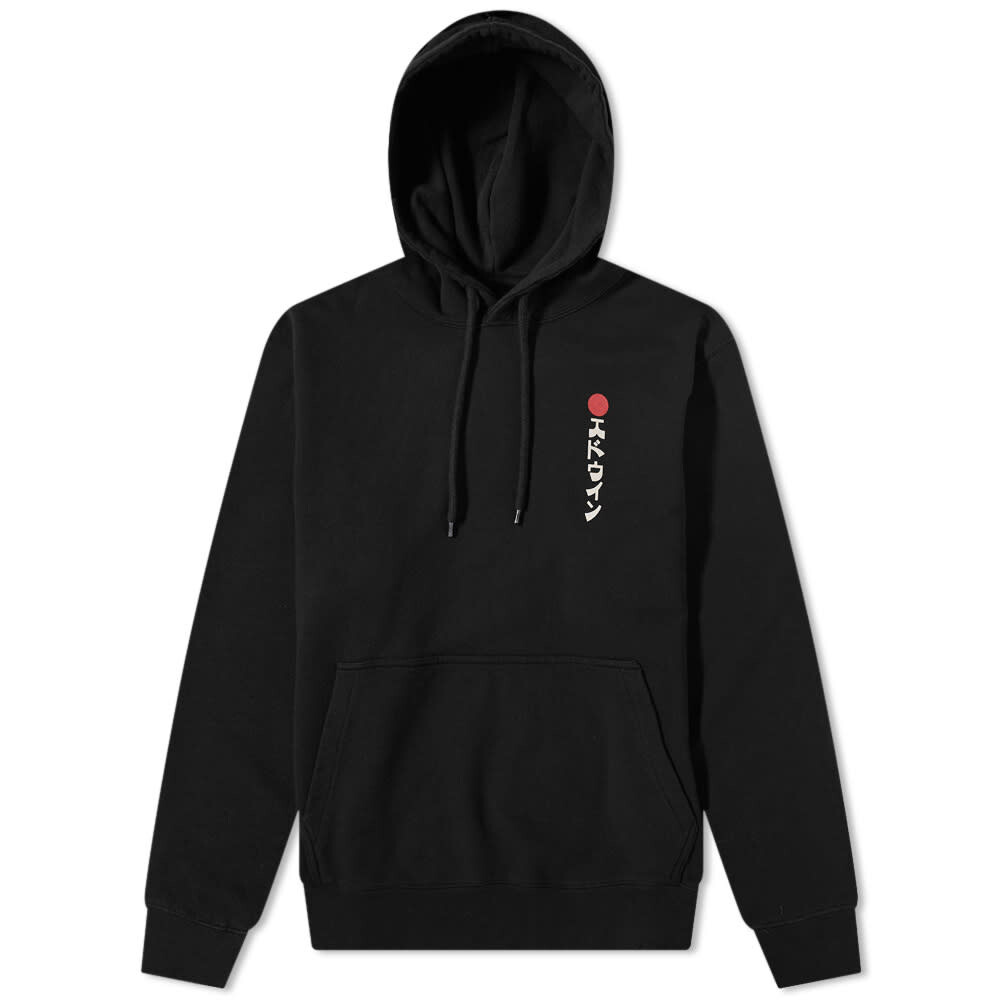 

Толстовка EDWIN Kamifuji Hoody, Черный, Толстовка EDWIN Kamifuji Hoody
