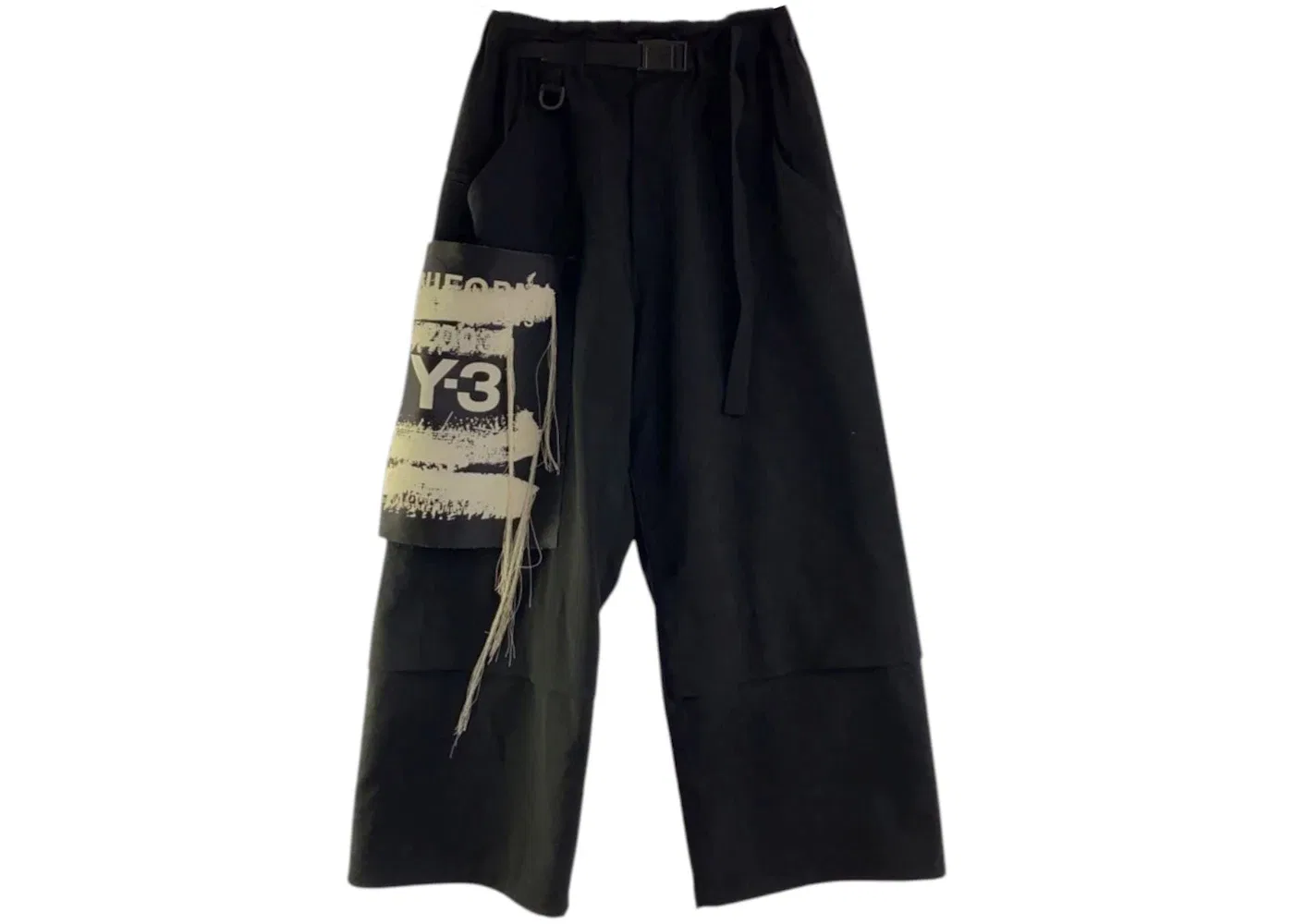 Мужские спортивные брюки с патчем Y-3 Adidas, Black