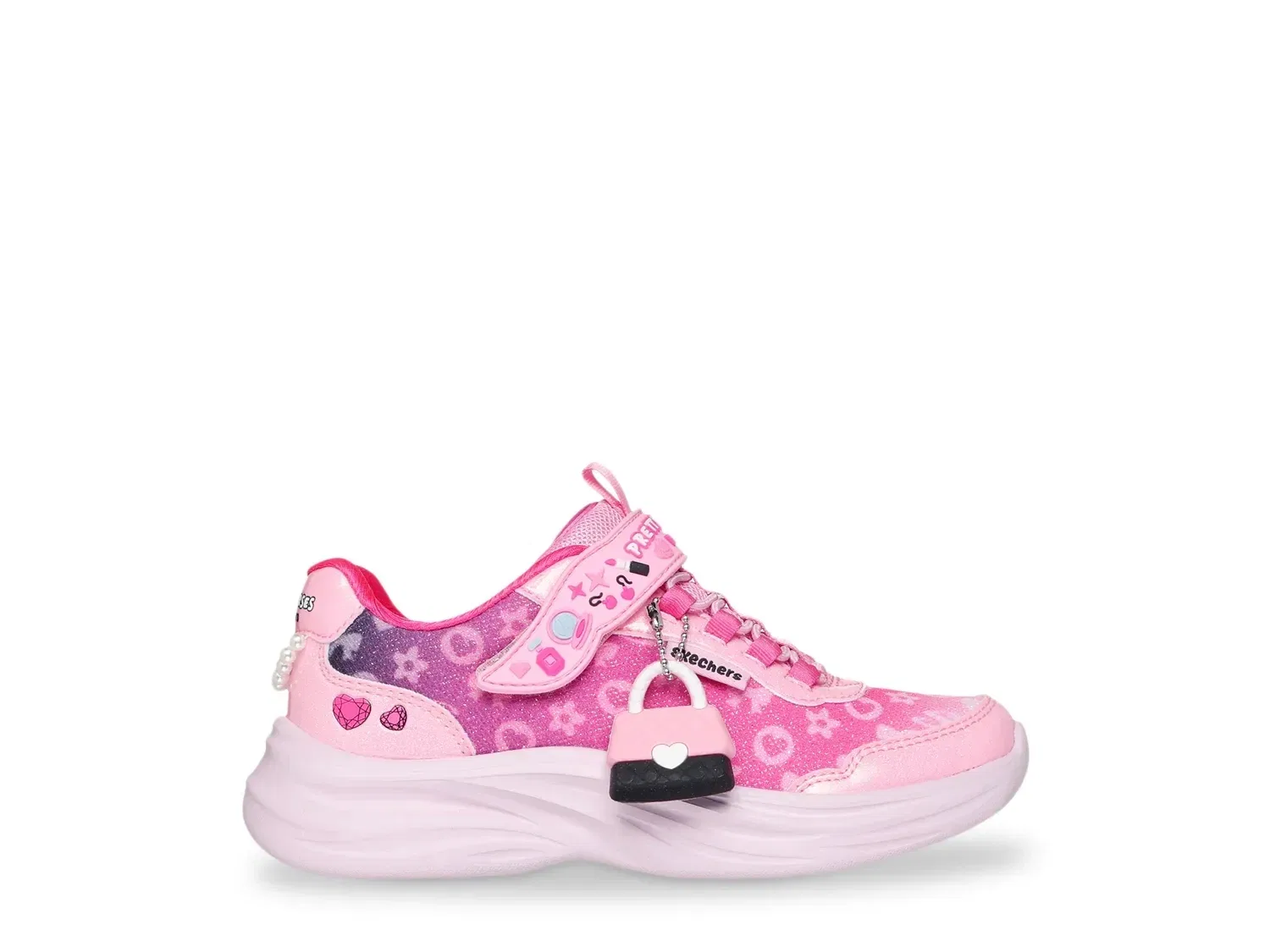 Кроссовки Power Jams 2.0 Skechers, Medium Pink — фото 4