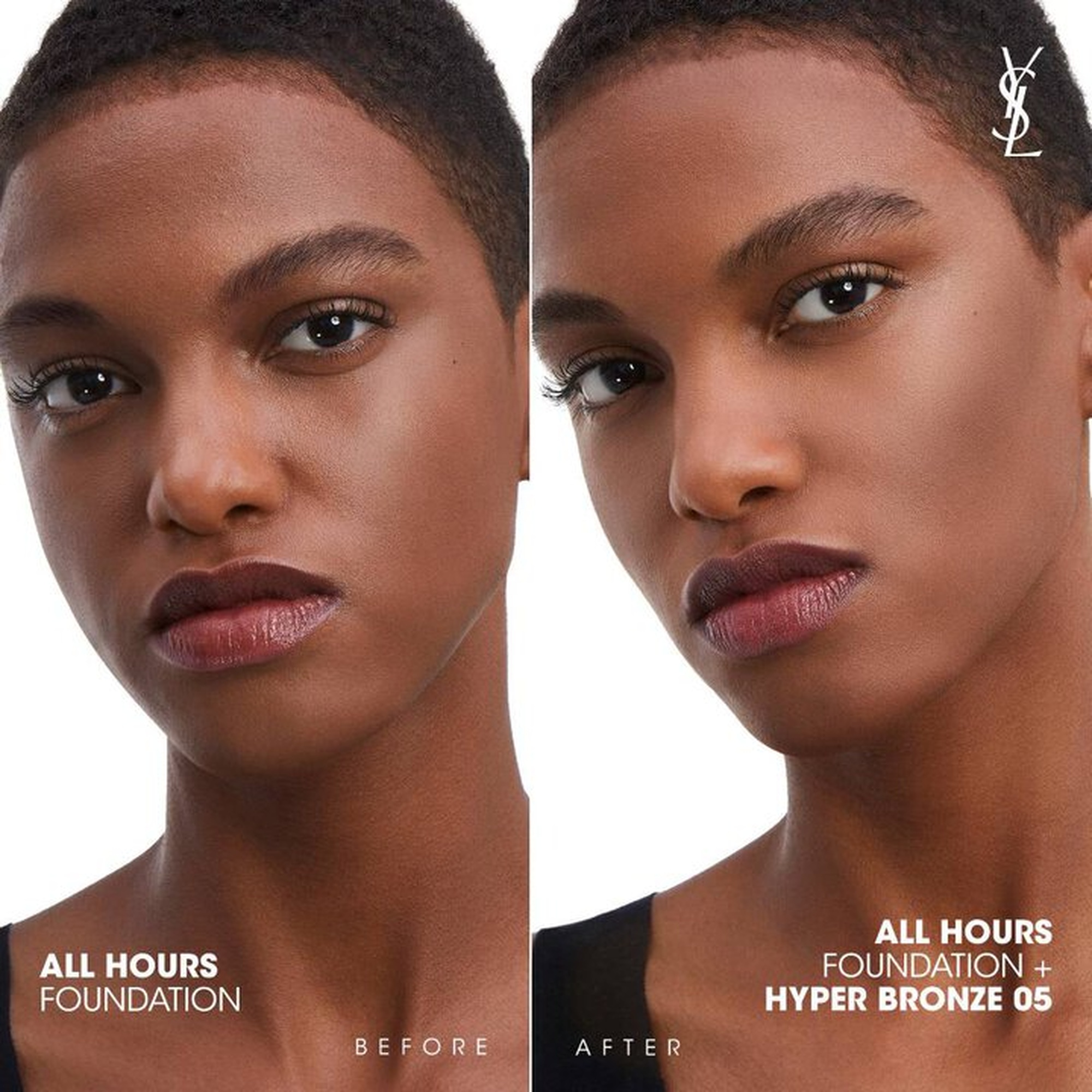 Пудра Yves Saint Laurent All Hours Hyper Bronze, оттенок 5, 8,5 г — фото 3