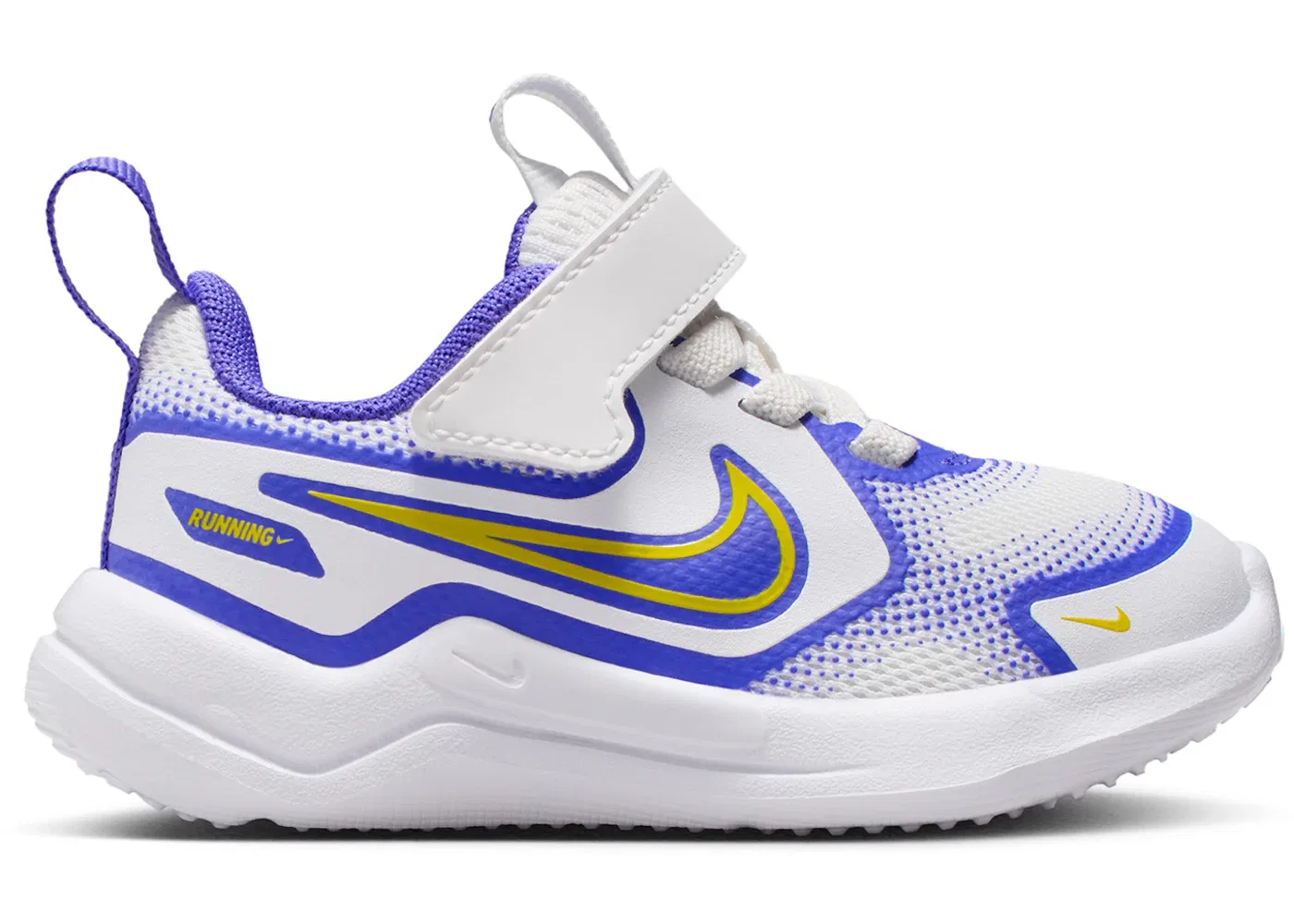 Детские кроссовки для бега Nike Cosmic Runner, Summit White Persian Violet White Bright Citron