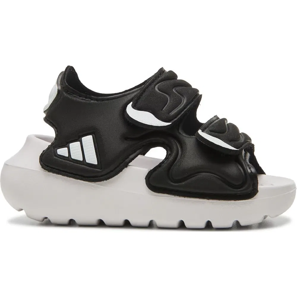 Детские сандалии для плавания Altaswim для младенцев/малышей Adidas, Black/White — фото 2