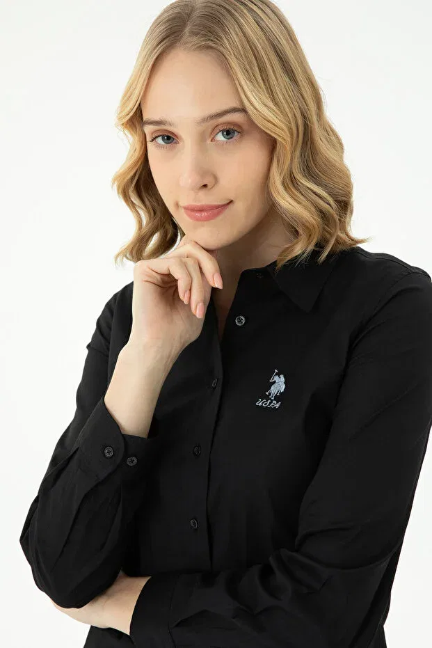 Женская рубашка с длинным рукавом Basics U.S. Polo Assn., 142329 — фото 2
