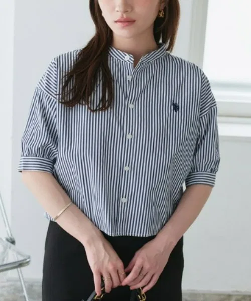 Женская блузка с коротким рукавом U.S. POLO ASSN., Navy