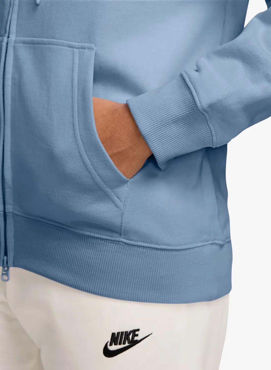 Худи легкое Studio fleece Nike, синий — фото 3