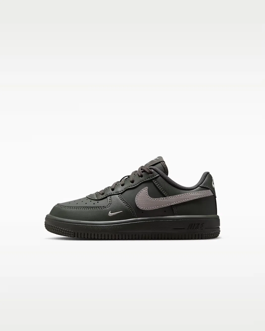 Детские кроссовки Force 1 Tech Essential Nike, Newsprint/College Grey