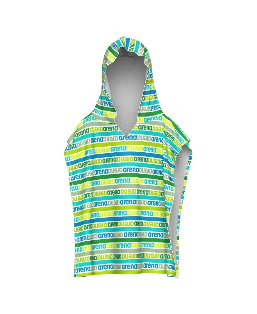 Детский пончо из махровой ткани Poncho Arena Kids Terry Poncho Arena, Цвет Bunt — фото 3