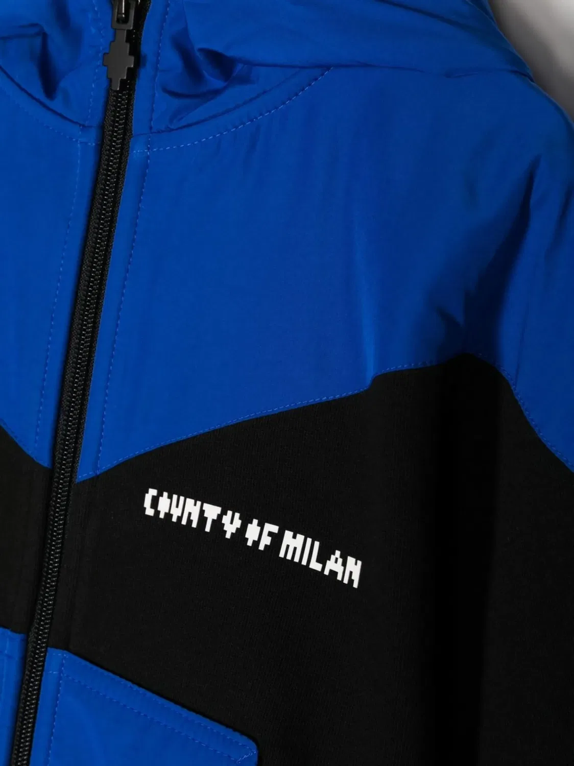 Marcelo Burlon County of Milan Худи на молнии черный — фото 2