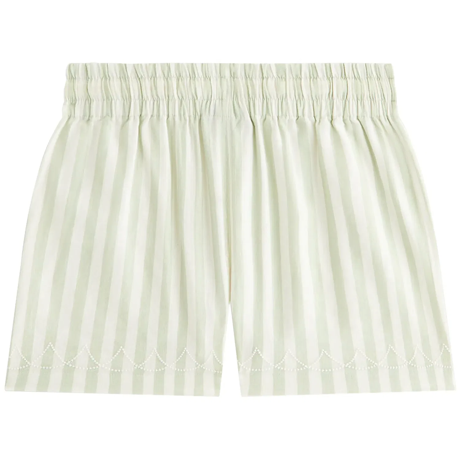 Шорты Kith Embroidered Bennet Camp Short, зеленый — фото 2
