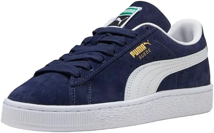 Детские кеды для мальчиков с классическим шнурованием PUMA Suede Classic, Blue — фото 2