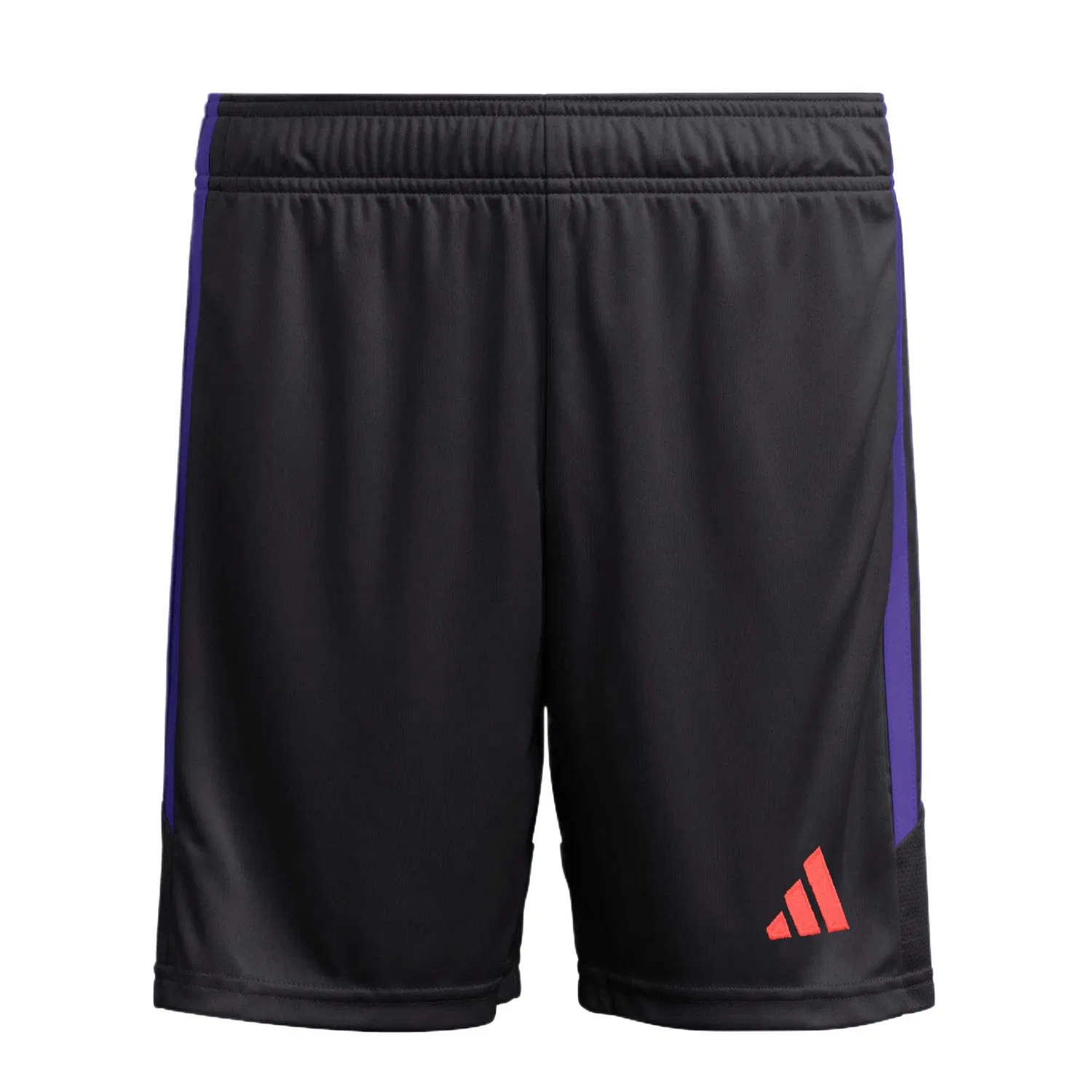 Шорты детские, средней посадки, Adidas, Black/Pure Purple