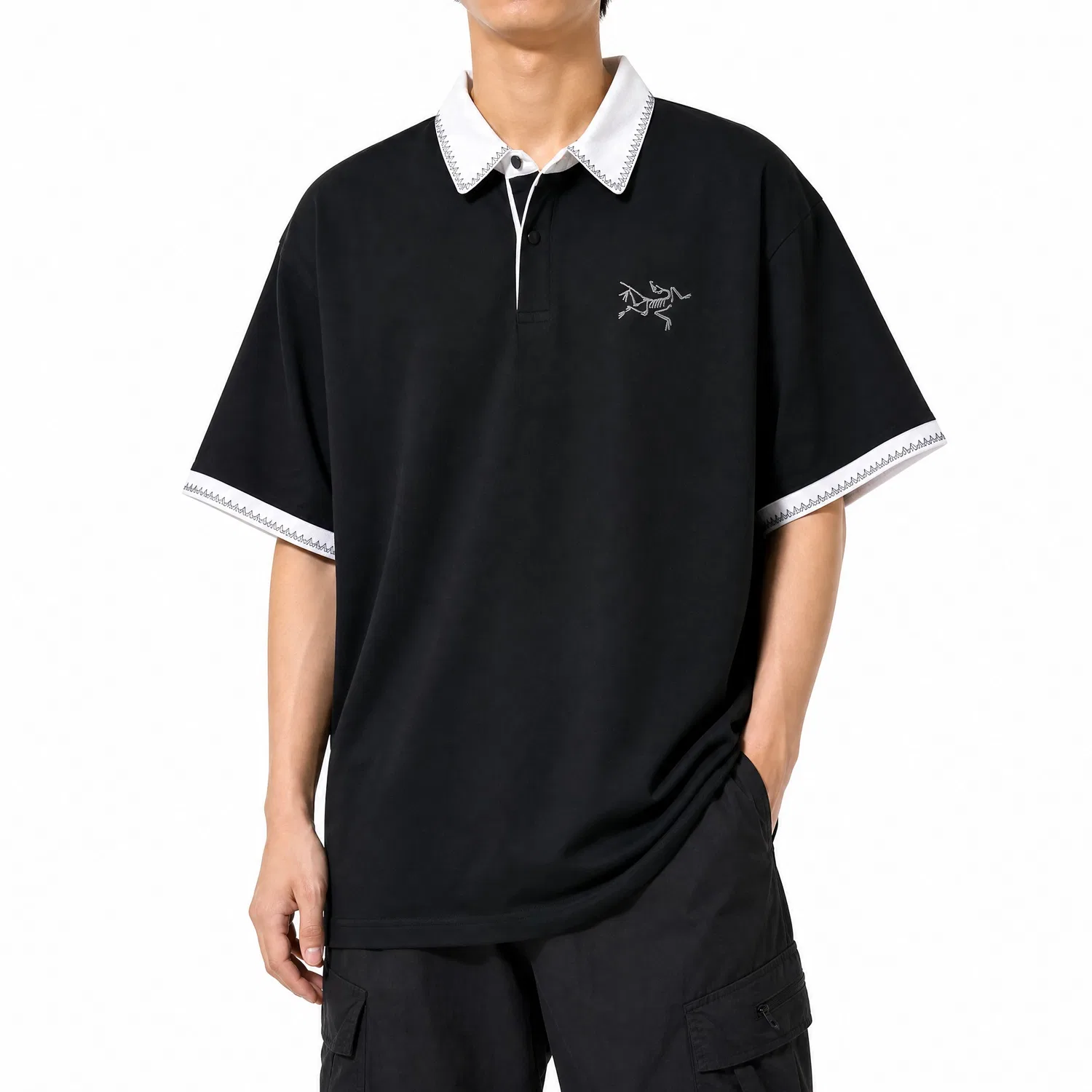 Футболка с круглым вырезом Arcteryx, Black — фото 4